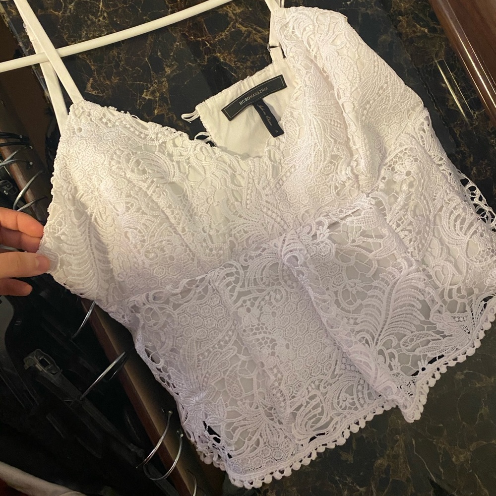 White Peplum